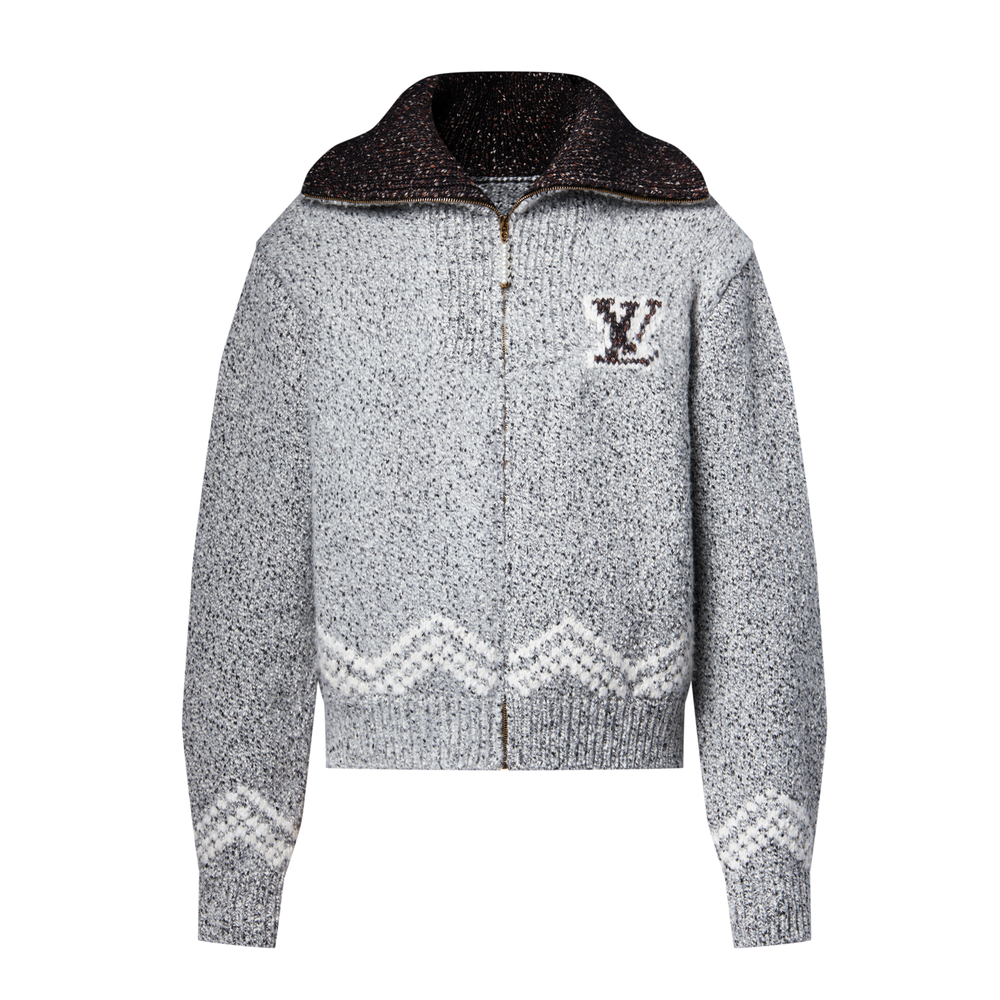 Zippered Knitted Blouson - Ready-to-Wear 1AIMD0 | LOUIS VUITTON